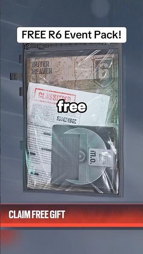 FREE [REDACTED] Event Pack! 🤑 #r6siege