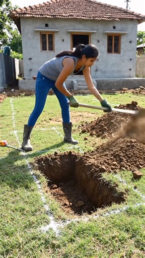 Amazing House Construction Time-Lapse | Girl Builds Dream House Alone 🏠 Viral Building Video