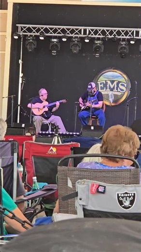 Incredible Mid-day Acoustic Guitar Workshop Jam 🪕🏕 #bluegrass #florida