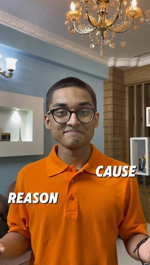 2.5K views · 75 reactions | Cause vs Reason!  #lessons #tips #vocabulary #english #englishlearning | CADET SHAAN | Facebook