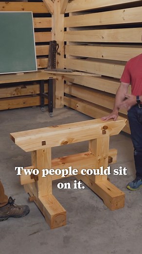 Shelter Institute | Just imagine what you could put on it! The timber frame sawhorse course is live right now at Shelter Courses. • • • • #timberframe... | Instagram