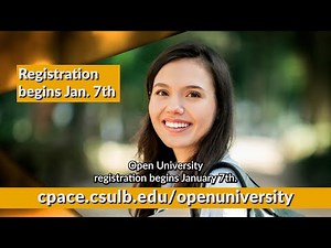 CSULB Spring 2025 Open University