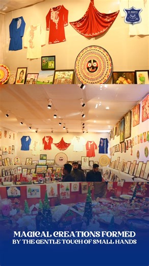 Each creation tells a story ✨ Proudly presenting the artistic expressions of our students on Annual Day 😍 [annual day, school celebration, cultural program, student performances, stage events, talent showcase] | St. Mary's English School, Ranaghat, Nadia