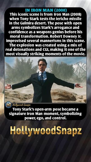 Iron Man’s Iconic Jericho Missile Test 🔥 #IronMan #MCU #TonyStark #Marvel