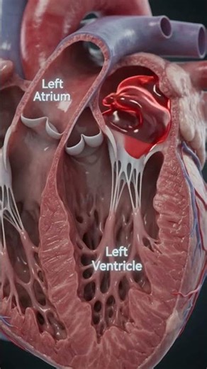 One valve controls your entire flow #humanbody #anatomy #senseorgansfunctions #3danimation