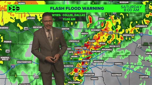 Top headlines (3.7.26): Flash flood warning issued for Dallas, Collin counties