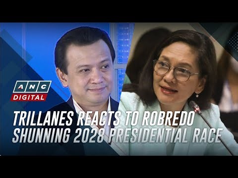 Trillanes reacts to Robreo shunning 2028 race, names own bet for president | ANC