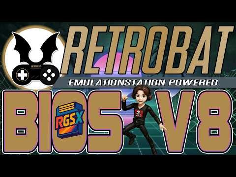 RETROBAT V8 FULL BIOS PACK V8.0.0.0 RETROBAT WINDOWS RETROGAMING FRESH INSTALLATION TUTORIAL