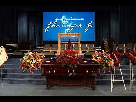 John Conyers Funeral