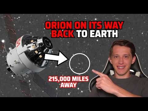 I Photographed Artemis II During Its Return – 215,000 Miles from Earth