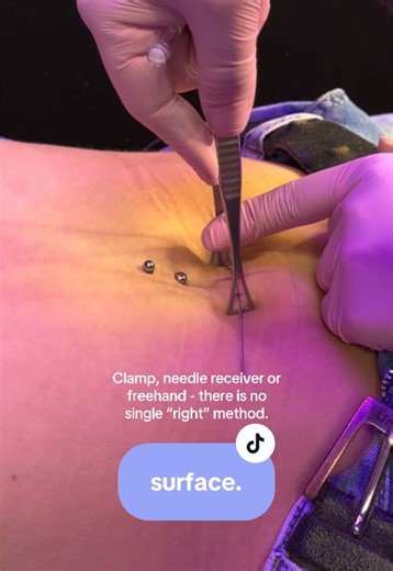 Choosing the Right Piercing Technique: Clamp, Freehand, or Needle Receiver?