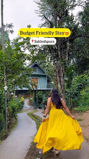Seema Hegde on Instagram: "Save this😍 Details 👇 📍Falling Water Resorts, Sakleshpura Location: Bangalore Mangalore highway Sakleshpura For bookings pls contact @traventmug or call 📞 to +91 86181 17162 Stay package starts from jus ₹2000 / Day out package starts from jus ₹650/ Free WiFi & 14+activities to do & unlimited foods Repost not allowed 🚫 #resort #sakleshpur #karnataka #nature #naturestay #monsoon #weekend #dayout #travel #seemshegde #trending #viralvideos"
