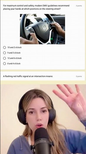 DMV Questions you need to know! 😱