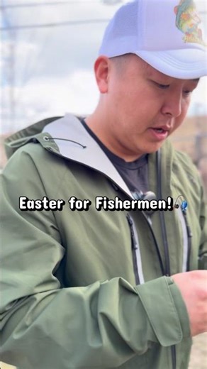Hunting Easter Eggs with Fishing gear inside! #easter #fishing