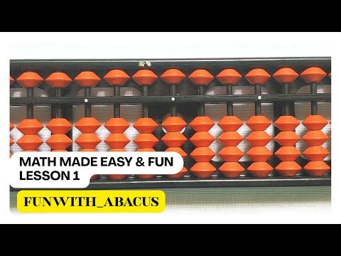 Day 1 of Learning Abacus for Beginners and Adults @Funwith_Abacus
