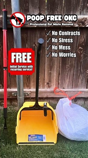 Poop Free OKC | Professional Pooper Scooper Service in Oklahoma City, Oklahoma.