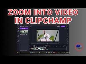 How to Zoom Into the Video in Clipchamp