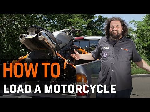 How To Load a Motorcycle Into a Truck at RevZilla.com