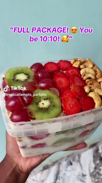 Delicious Greek Yogurt Fruit Parfait Delivery in Lagos
