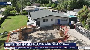 Maitland front yard pool appealed; commissioners to decide