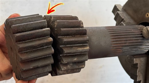 Pliability Process Of Repairing Broken Reducer Tooth Shaft | NexaMech Media