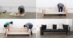 How to Build a Rustic Outdoor Sofa the Easy Way