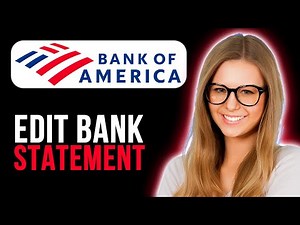 How To Edit Bank Of America Statement PDF (Quick and Easy)