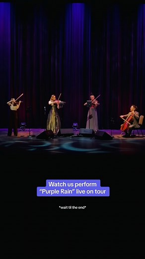 2.1K views · 37 reactions | Prince forever  #purplerain #prince #violinist #viola #violincover #stringquartet #vitaminstringquartet #stringcover | Vitamin String Quartet | Facebook