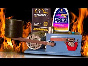 Prolong Engine Treatment + Mannol Energy 5W30 7511 Oil additives test 100°C Piotr Tester