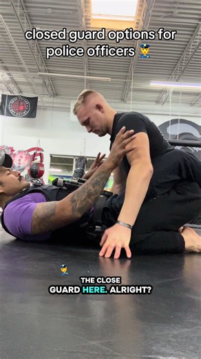 Closed Guard Techniques for Police Officers