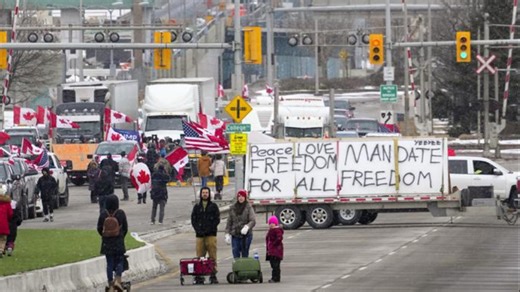 Anti-vax trucker convoy in US more 'aspirational' than reality — for now
