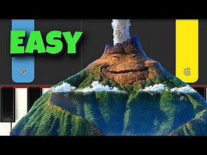 I Lava You - Disney Pixar - EASY PIANO TUTORIAL