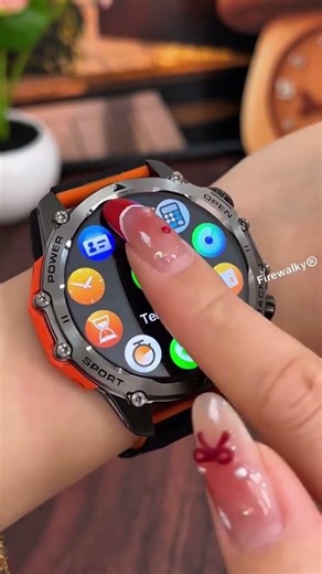 1,52'' HD-Smartwatch für Herren – Telefonieren und Musiksteuerung – Mehrere Sportmodi