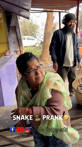 Snake 🐍 Prank🤣 | Bablu Prajapati