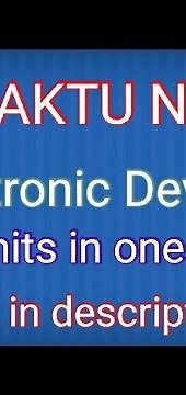Electronic Devices Notes | All Units in one pdf | ED | Aktu Study Point |