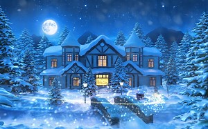 【C4D动态视觉鉴赏】Opener - Merry Christmas C4D+Houdini圣诞节三维创意动画