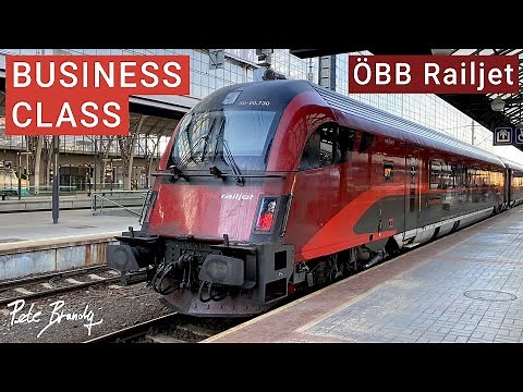 TRIP REPORT | OBB Railjet | Europe's Best Business Class | Prague to Vienna