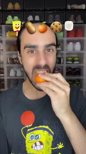 Food ASMR Eating a SpongeBob Popsicle #asmr #food #asmrfood #mukbang