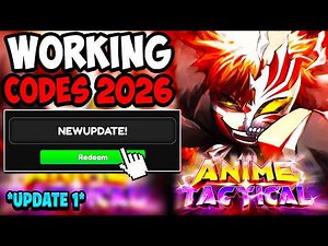 *UPDATE 1* ALL WORKING CODES FOR ANIME TACTICAL SIMULATOR IN 2026! ROBLOX ANIME TACTICAL SIMULATOR