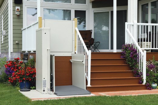 Brandon Mobility - Residential Vertical Platform Lift by Bruno (VPL-3100/3200 Series)