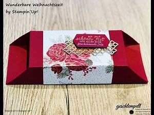 Great packaging for a wonderful Christmas season - a tutorial using Stampin' Up! products!