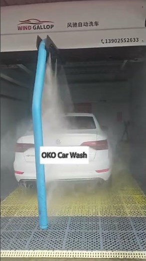 💦 This Bubble Machine Car Wash Will Blow Your Mind! | OKO Car Wash Demo #autocarwash #carwash