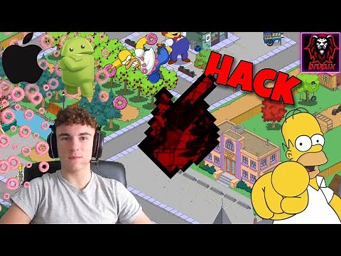 Hack les Simpson springfield 4.54.0 - OLD ITEM , donuts illimités full old argent item