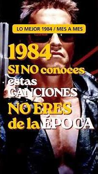 1984: El pico más alto de la música ochentera 💥 #80s #retro #musica