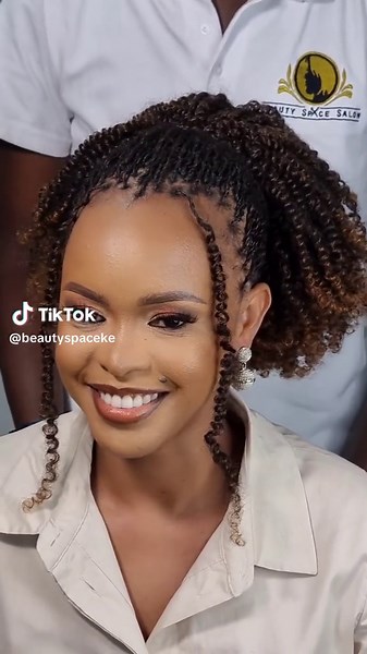 Micro Nubian Twist Hairstyles | Trendy Hair by Winnie Murigi