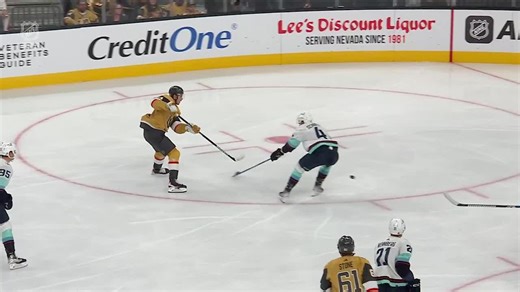 Chandler Stephenson with a Goal vs. Seattle Kraken