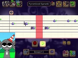 Pyramixed Sprunki NEW secret characters (normal version) tutorial