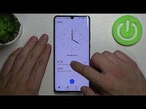How to Change Alarm Sound in HUAWEI P30 Pro | Set Up Alarm Set...