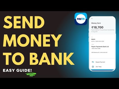 How to Send Money From Paytm Wallet to Bank