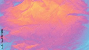 Folded paper. Live wallpaper colorful abstract background. Rainbow-colored crumpled paper movie. Slow motion. Place for text, title. Can use in vertical position Stock Video